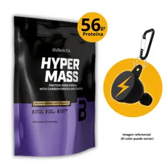 BIOTECH USA - HYPER MASS 2LB CHOCOLATE + PORTASUPLEMENTOS - GANADOR DE MASA