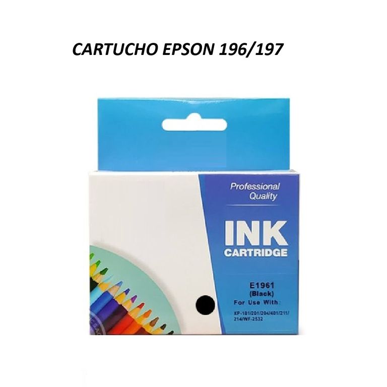 Cartucho de tinta Compatible 196 negro