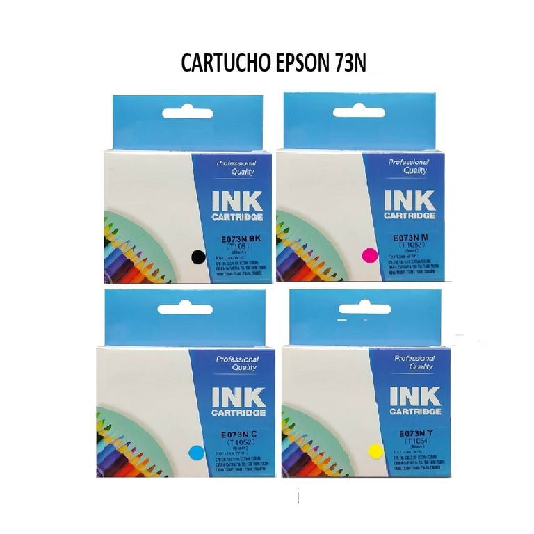 Cartucho Genérico 73N x 4 colores
