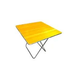 GENERICO - Mesa Plegable Cuadrada 70cm Portatil PIcnic Multiusos Oficina Hogar