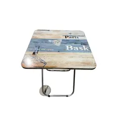 GENERICO - Mesa Plegable Cuadrada 70cm Portatil PIcnic Multiusos Oficina Hogar