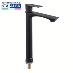 ALFA - Llave Alto 30cm para Ovalin Negro Mate Pesado