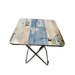 GENERICO - Mesa Plegable Cuadrada 70cm Portatil PIcnic Multiusos Oficina Hogar