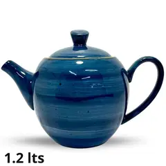 ICHIMATSU - Tetera Loza 1200 cc Aruba Azul-