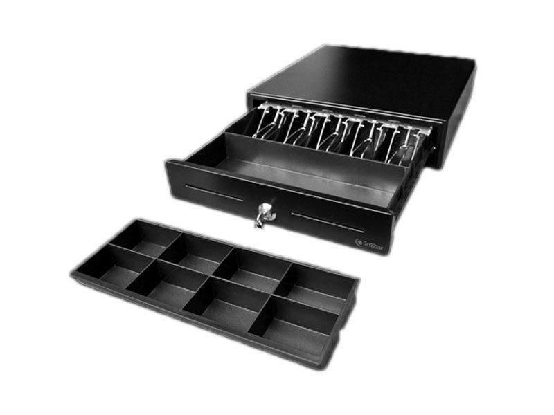 GAVETA DE DINERO TAMAÑO STANDAR 24V 410MM CD350