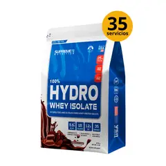 SUPREME NUTRITION - HYDROWHEY ISOLATE DE 1kg CHOCOLATE - PROTEÍNA ISOLATADA