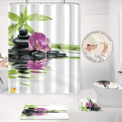 CASATEX - Juego De Baño Lujoso De 7 Piezas Decorativas