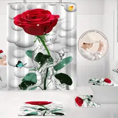 CASATEX - Juego De Baño Lujoso De 7 Piezas Decorativas