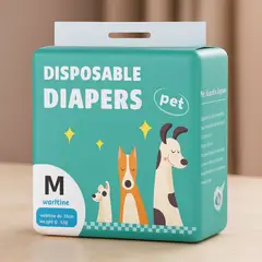 GENERICO - Pañal de Macho Para Perro - Talla M