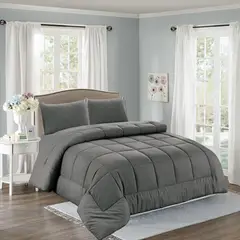 CASATEX - Edredón acolchado 2 plazas + Juego de sábanas 100% Algodón