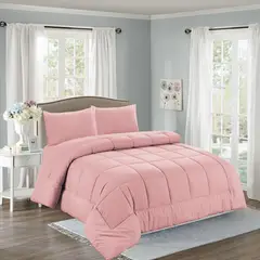 CASATEX - Edredón acolchado 2 plazas + Juego de sábanas 100% Algodón