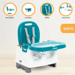 INFANTI - Silla de Comer Portátil para Bebé «MILA» Blue