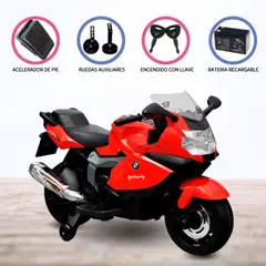 BMW - Moto a Batería Licenced Red