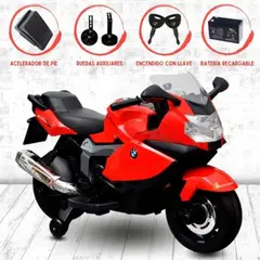 BMW - Moto a Batería Licenced Red