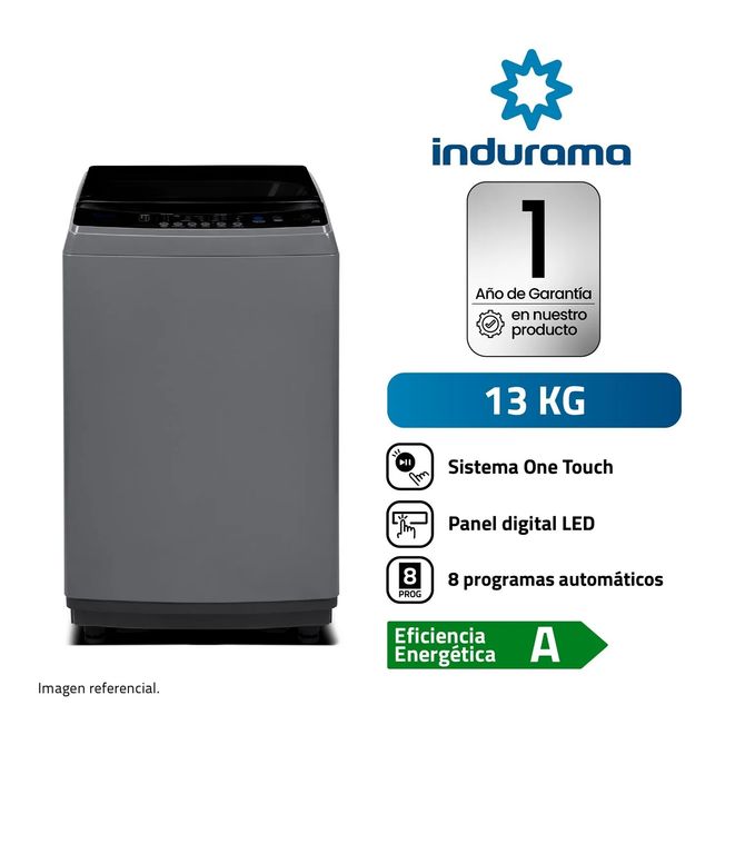 Lavadora Automática LRI-13DGR 13kg Gris