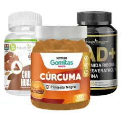 SOTTCOR - GOMITAS CÚRCUMA + CHUCHUHUASI + NAD+ HEALTHNATURAL