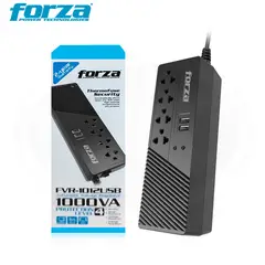 FORZA - Estabilizador 4 tomas 1000VA (FVR-1012)