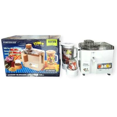 LICUADORA & EXTRACTORA 3EN1 FOSTERIER 1500W
