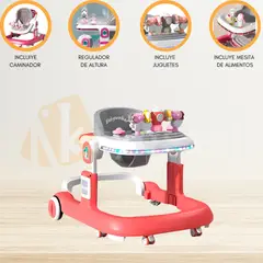 EBABY - Andador Caminador Con Luz «WALKER» Pink