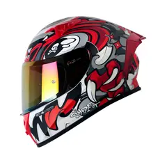 SHAFT - Casco Integral SH-526SP Ojibrou Gris Talla L Certificado ECE 22.06 para Moto Seguridad Premium