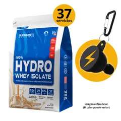 SUPREME NUTRITION - HYDRO WHEY ISOLATE DE 1kg VAINILLA CON PORTASUPLES - PROTEÍNA ISOLATADA