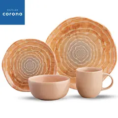 CORONA - Juego de Vajillas x16 piezas Kai Oceano- Vajillas