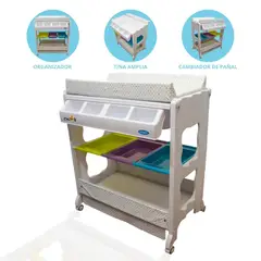 INFANTI - Bañera Cambiador 3 pisos «STARS»