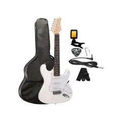 GENERICO - Guitarra Eléctrica Stratocaster con Accesorios color Blanco