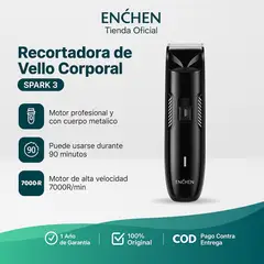 ENCHEN - Recortador Intimo Spark 3 Negro
