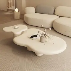 STIL NOVO - MESA DE CENTRO HEMMA MARFIL