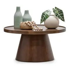 STIL NOVO - MESA DE CENTRO IMPERIO NOGAL