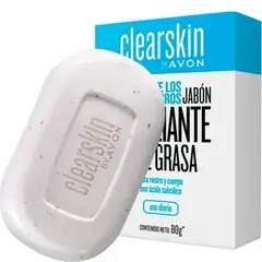 AVON - Jabón Exfoliante En Barra Para Piel Grasa Clearskin
