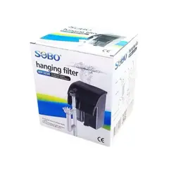 GENERICO - Filtro externo mochila SOBO peceras y acuarios WP-303F