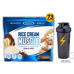 GENERICO - CREMA DE ARROZ BLUHEALTH CHOCOLATE 2KG + SHAKER