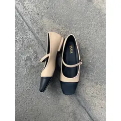 GENERICO - BALLERINA EN TACO DE 2 CM EN TENDENCIA EN MODELO CHANNEL