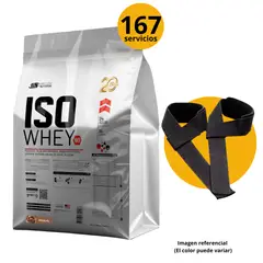 UNIVERSE NUTRITION - ISOWHEY90 DE 5kg CHOCOLATE CON STRAPS - PROTEÍNA ISOLATADA