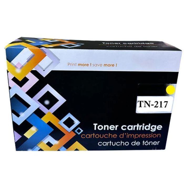 TONER COMPATIBLE BROTHER TN-217 YELLOW