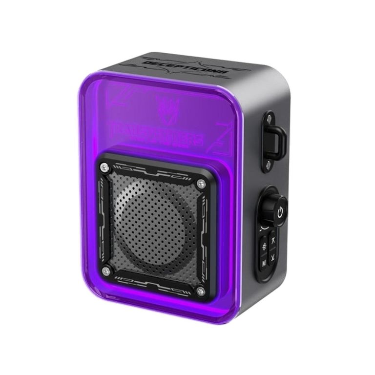 Parlante Portátil Con Luces RGB TF-Y02 Gris