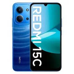 XIAOMI - CELULAR REDMI 15C 4GB RAM 128GB ROM COLOR AZUL LUZ DE LUNA