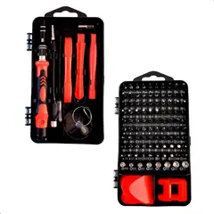 GENERICO - Kit 116 Piezas En 1 Destornilladores Herramientas Precision