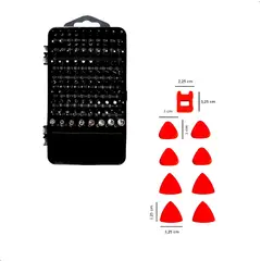 GENERICO - Kit 116 Piezas En 1 Destornilladores Herramientas Precision