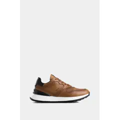 Velez - Vélez Zapatillas Cooper 3 Cuero Hombre Spoiler Brandy