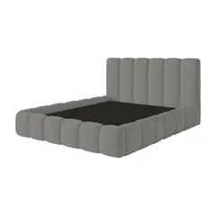 BARAKA HOME - Dormitorio Premium Nube 1 Plz - Gris oscuro
