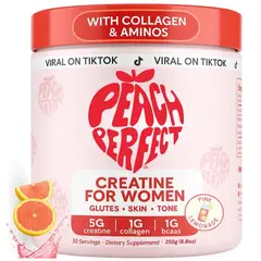 GENERICO - Creatina para mujeres aumento de glúteos 272 gr – Peach Perfect