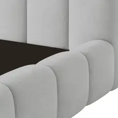 BARAKA HOME - Dormitorio Premium Nube 1 Plz - Gris claro