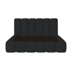 BARAKA HOME - Dormitorio Premium Nube 1.5 Plz - Negro