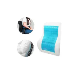 GENERICO - Cojín Respaldar Lumbar Viscoelástica Con Gel