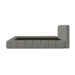 BARAKA HOME - Dormitorio Premium Nube 1.5 Plz - Gris oscuro