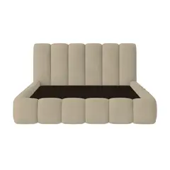 BARAKA HOME - Dormitorio Premium Nube 1.5 Plz - Beige claro