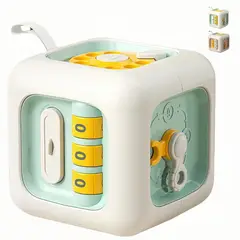 GIOIO - Cubo Didáctico Educativo Montessori Juguete 6 En 1 Para Bebé